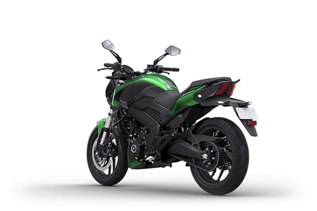 Bajaj dominar deals 400 green colour